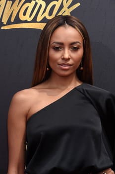 Kat Graham at the 2017 MTV Movie & TV Awards, Arrivals, Shrine Auditorium, Los Angeles, CA 05-07-17