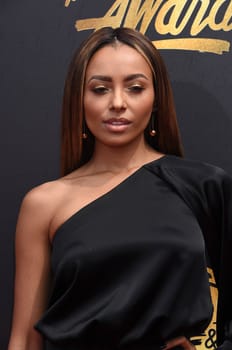 Kat Graham at the 2017 MTV Movie & TV Awards, Arrivals, Shrine Auditorium, Los Angeles, CA 05-07-17
