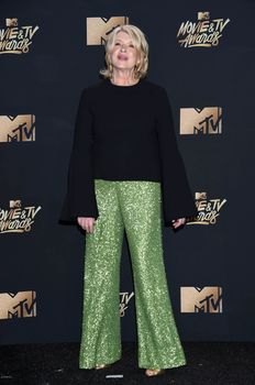 Martha Stewart at the 2017 MTV Movie & TV Awards, Press Room, Shrine Auditorium, Los Angeles, CA 05-07-17