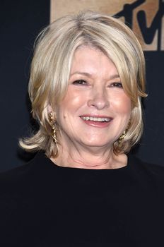 Martha Stewart at the 2017 MTV Movie & TV Awards, Press Room, Shrine Auditorium, Los Angeles, CA 05-07-17