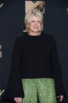 Martha Stewart at the 2017 MTV Movie & TV Awards, Press Room, Shrine Auditorium, Los Angeles, CA 05-07-17
