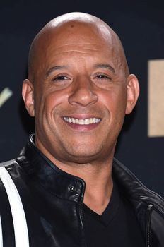 Vin Diesel at the 2017 MTV Movie & TV Awards, Press Room, Shrine Auditorium, Los Angeles, CA 05-07-17