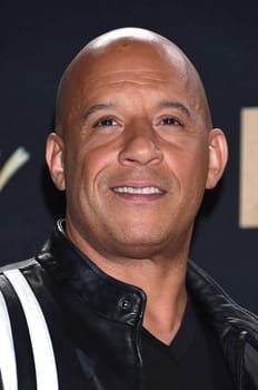Vin Diesel at the 2017 MTV Movie & TV Awards, Press Room, Shrine Auditorium, Los Angeles, CA 05-07-17
