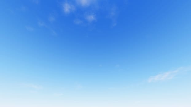 Cloudy blue sky abstract background, blue sky background with tiny clouds, 3d rendering

