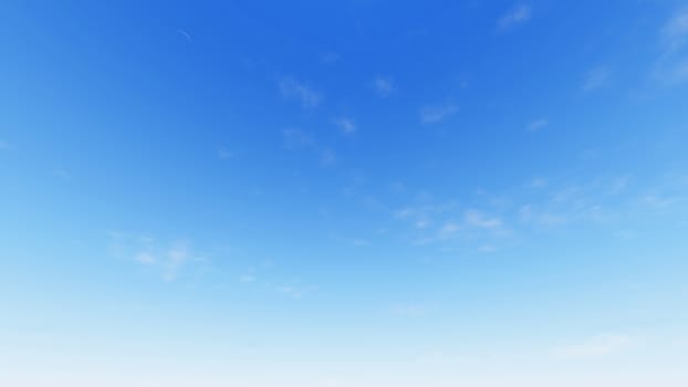 Cloudy blue sky abstract background, blue sky background with tiny clouds, 3d rendering

