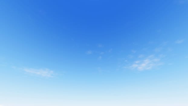 Cloudy blue sky abstract background, blue sky background with tiny clouds, 3d rendering

