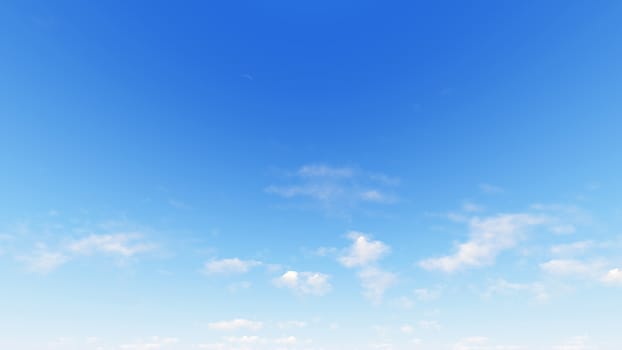 Cloudy blue sky abstract background, blue sky background with tiny clouds, 3d rendering

