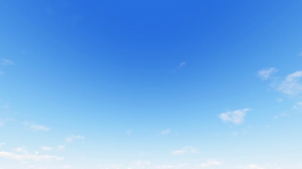 Cloudy blue sky abstract background, blue sky background with tiny clouds, 3d rendering

