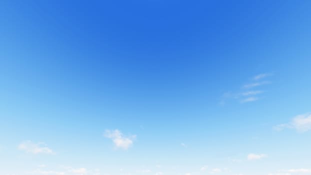 Cloudy blue sky abstract background, blue sky background with tiny clouds, 3d rendering

