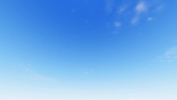 Cloudy blue sky abstract background, blue sky background with tiny clouds, 3d rendering

