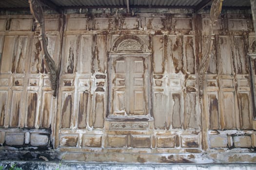 Wat Guti Bangkem,Temple in Thailand. Khao yoi, phetchaburi Thailand.Teak wood church