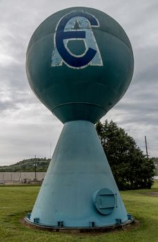 A small water tower in Kentucky.