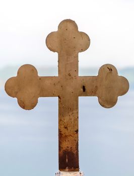 Old isolated cross