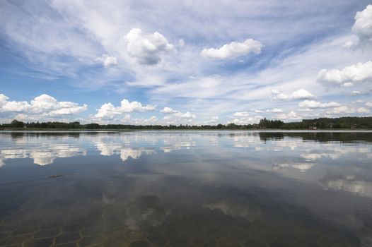 blue sky, natural clouds, nature series