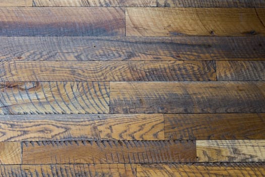 Detail of an old wooden floor.