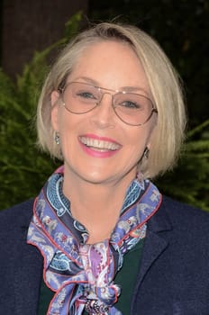 Sharon Stone at the Associates for Breast and Prostate Cancer Studios Annual Mother's Day Luncheon, Four Seasons Hotel, Beverly Hills, CA 05-10-17