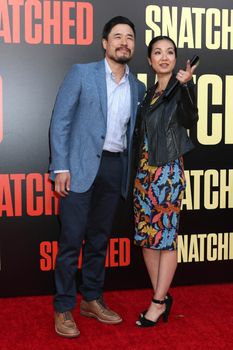 Randall Park at the "Snatched" World Premiere, Village Theater, Westwood, CA 05-10-17