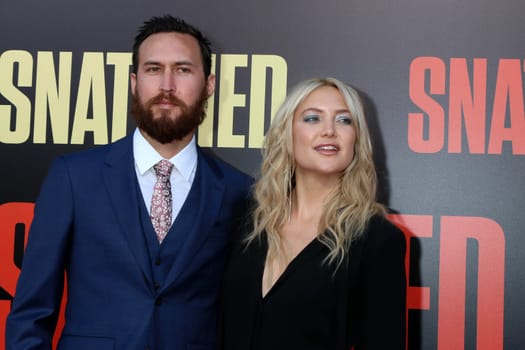 Danny Fujikawa, Kate Hudson at the "Snatched" World Premiere, Village Theater, Westwood, CA 05-10-17
