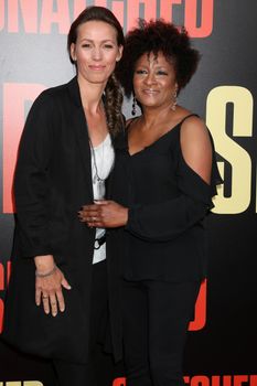 Wanda Sykes, Alex Sykes at the "Snatched" World Premiere, Village Theater, Westwood, CA 05-10-17