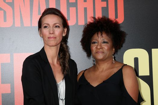 Wanda Sykes, Alex Sykes at the "Snatched" World Premiere, Village Theater, Westwood, CA 05-10-17