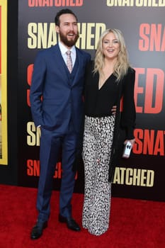 Danny Fujikawa, Kate Hudson at the "Snatched" World Premiere, Village Theater, Westwood, CA 05-10-17