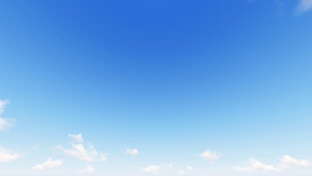 Cloudy blue sky abstract background, blue sky background with tiny clouds, 3d rendering

