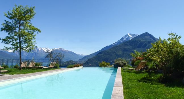 Pianello del Lario, Lake of Como, Italy: Panorama of the farm holidays Tre Terre