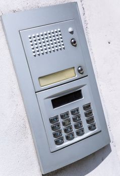 Video intercom in the entry of building
