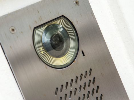 Video intercom in the entry of building