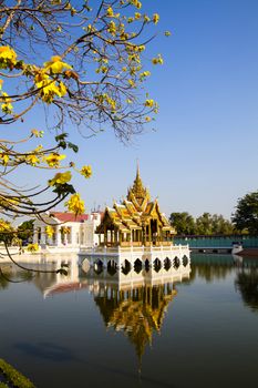 Bang Pa-In Royal Palace known as the Summer Palace. Located in Bang Pa-In district Ayutthaya Province THAILAND