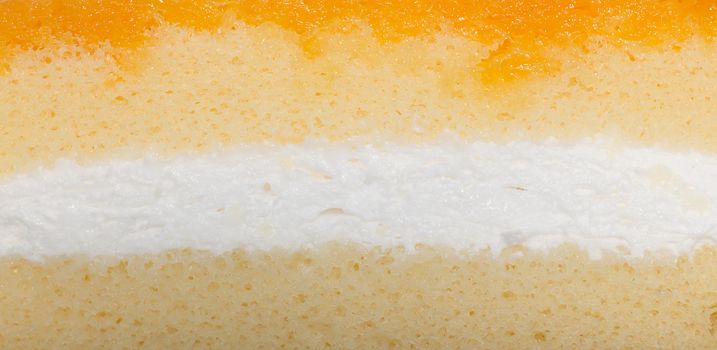 fios de ovos, angel hair cake texture, orange cake background