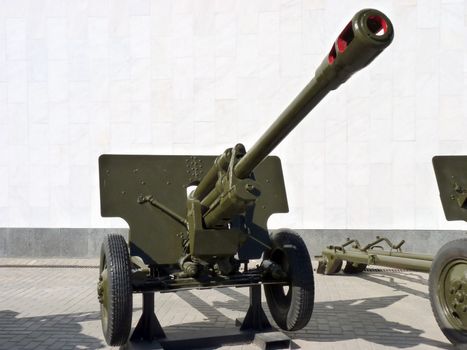 Soviet anti-tank gun of times of World War II