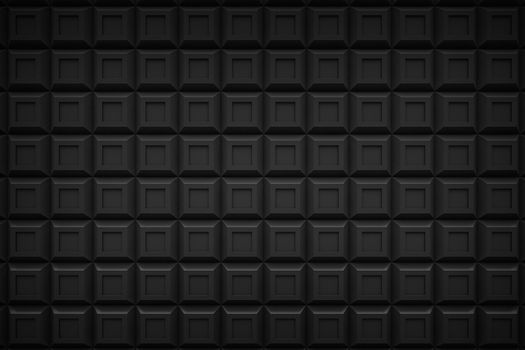black square box  modern technology black abstract 3d  background