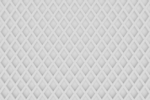 white diamond line grid background metal matrial 3d rendering