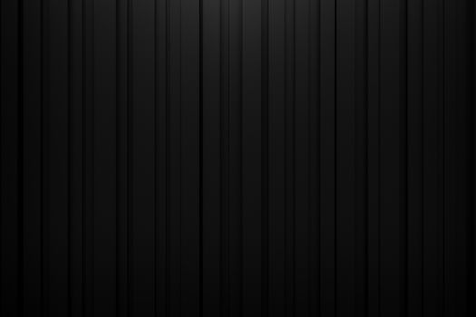 abstract black spike rhythm wave siding board background 3d rendering