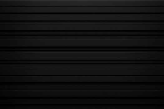 abstract black spike rhythm wave siding board background 3d rendering
