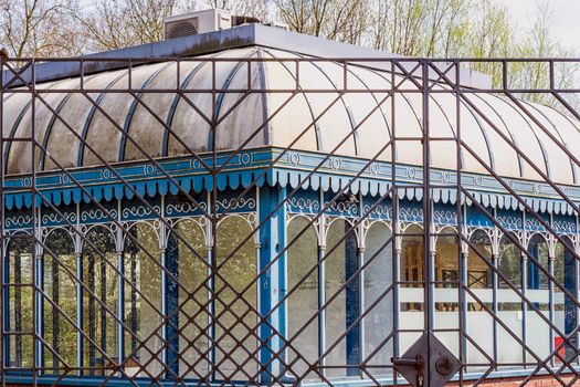Tourainer pavilion in the city park of the city of Muelheim in Germany.