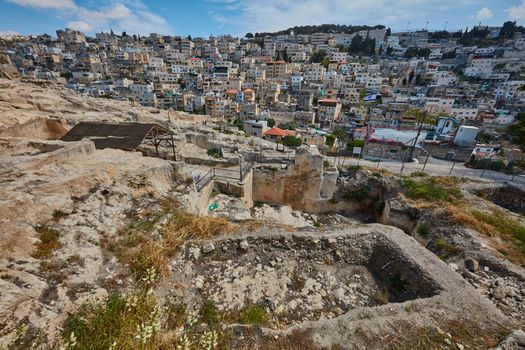 Muslim quarter at Jerusalem