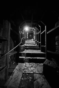 Jerusalem city of David excavations, the way to temple mount