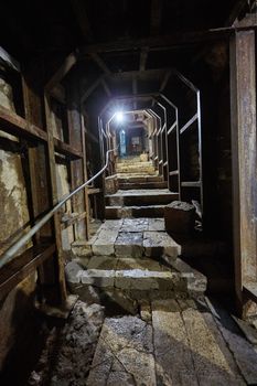 Jerusalem city of David excavations, the way to temple mount