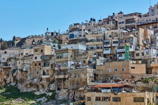 Muslim quarter at Jerusalem