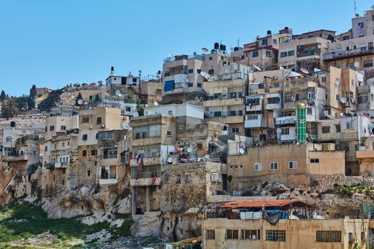 Muslim quarter at Jerusalem