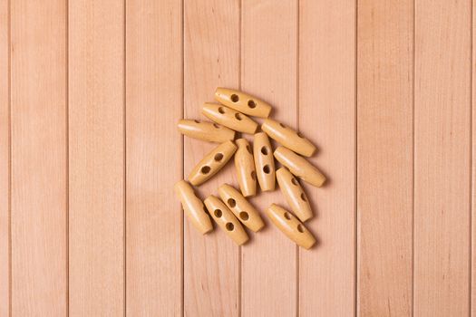 Scrapbooking elements on the wood backgraund