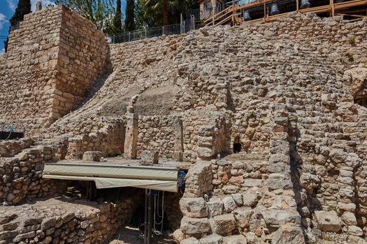 Jerusalem city of David excavations