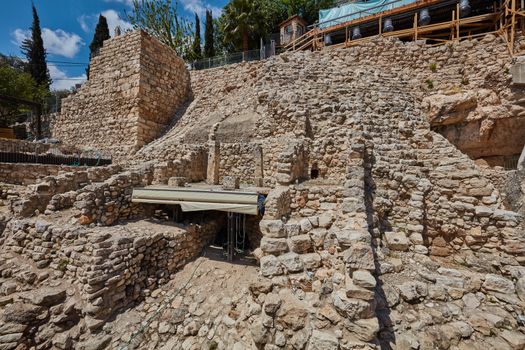 Jerusalem city of David excavations