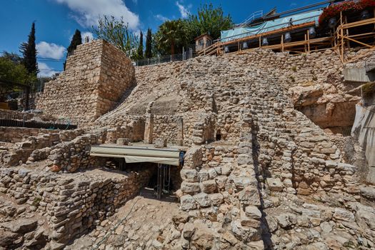 Jerusalem city of David excavations