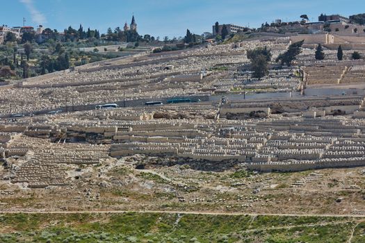 Kidron valley, Jerusalem
