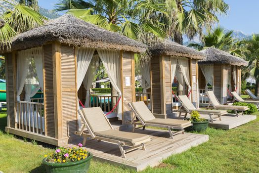 A Traditional summerhouse on the tropical resort