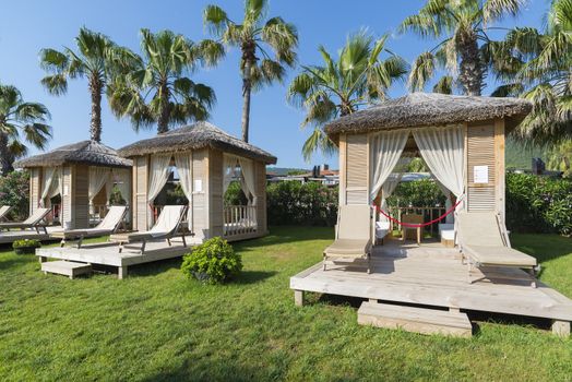 A Traditional summerhouse on the tropical resort