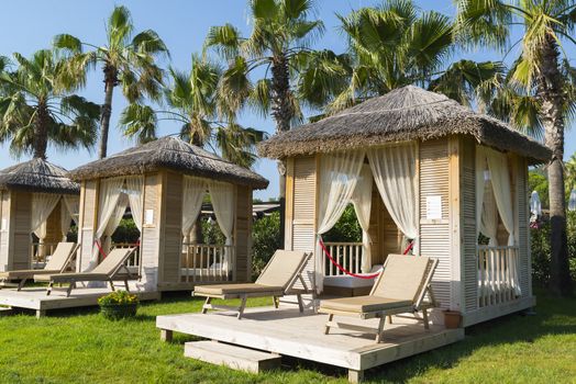 A Traditional summerhouse on the tropical resort